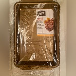 GIBSON HOME: Brand New Roaster Pan 13.7 x 9